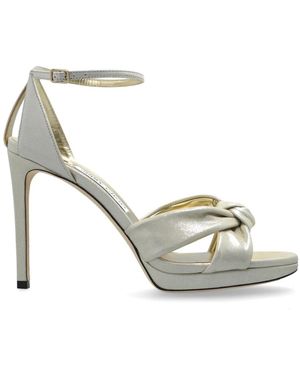 Jimmy Choo Plateau-Sandalen Rosie - Mettallic
