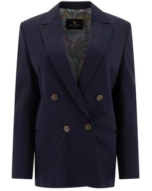 Etro Blazers - Blue