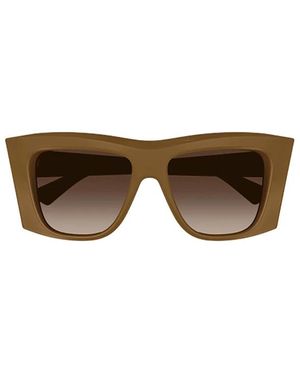 Bottega Veneta Sunglasses - Brown
