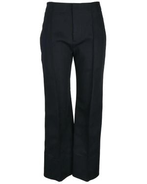 Bottega Veneta Wide Trousers - Black