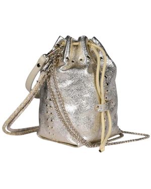 CRAIE STUDIO Tassen ,Grijs ,Leer Beco Stud Bucket Bag