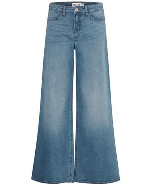Ichi Wide Jeans - Blu