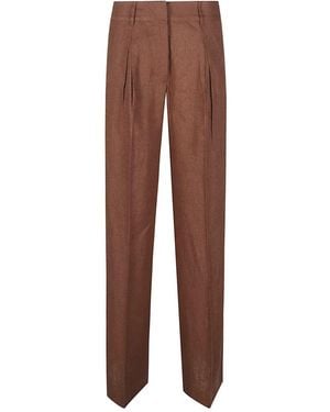 hinnominate Wide Trousers - Brown