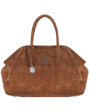 Ash Tote Bags - Brown