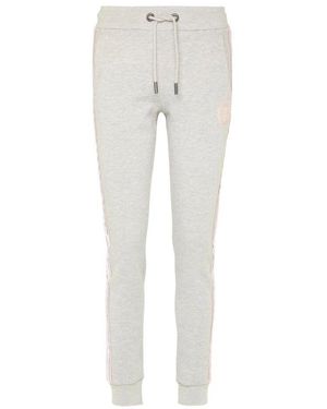 carlo colucci Einzigartige Damen Basic Sweathose Catilla - Grau