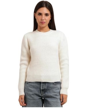 HUGO Round-Neck Knitwear - Blanco