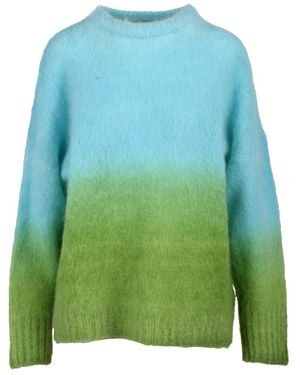 Essentiel Antwerp Mohair Wollmischung Strickpullover - Grün