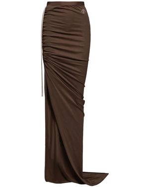Moncler Maxi Skirts - Marrón
