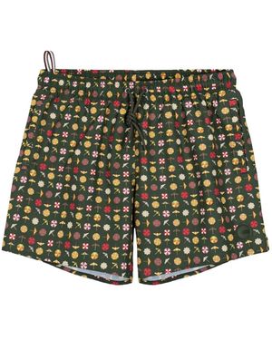 Colmar Zwemshorts Met Patroon - Groen