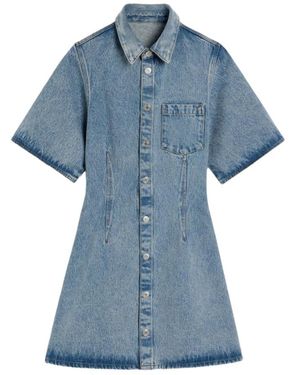 Ami Paris Shirt Dresses - Blue