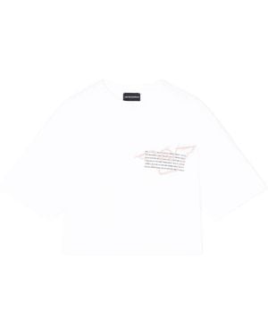 Emporio Armani T-Shirts - White