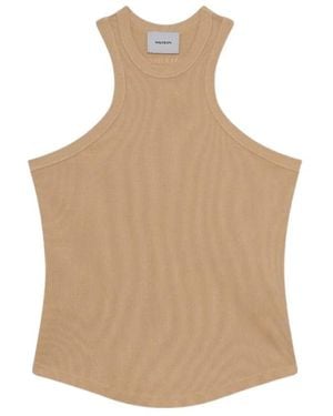 Halfboy Sleeveless Tops - Natural