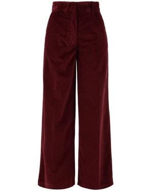 Aspesi Wide Trousers - Red
