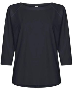 JAPANTKY Long Sleeve Tops - Blue