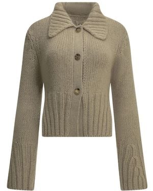 KHAITE Cardigans - Verde