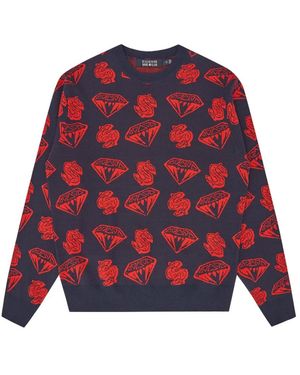 BBCICECREAM Round-Neck Knitwear - Rojo