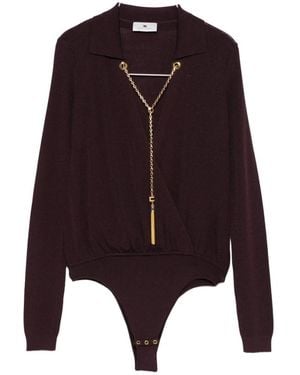 Elisabetta Franchi Body - Purple