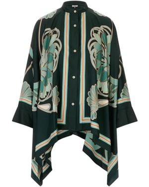 La DoubleJ Overhemden ,Groen ,Foulard Shirt