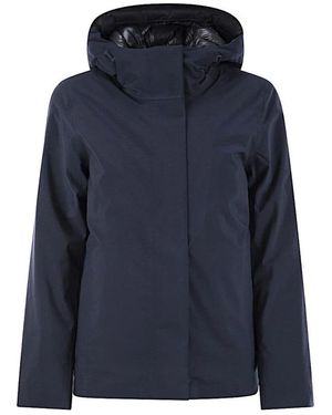 K-Way Stylische Jacke Für Alle Jahreszeiten - Blau