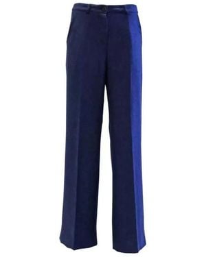 SKILLS & GENES Wide Trousers - Blue