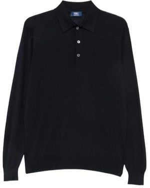 Fedeli Polo Shirts - Black