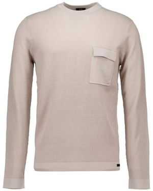 Genti Round-Neck Knitwear - Grey