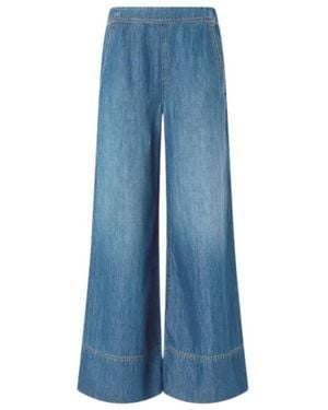 Pinko Wide Jeans - Azul