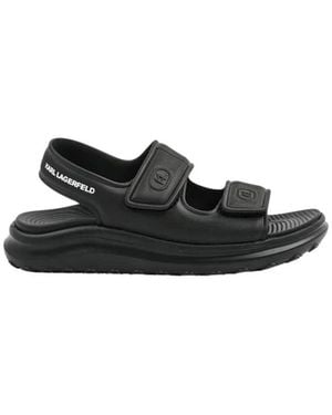 KARL LAGERFELD Flat Sandals - Nero