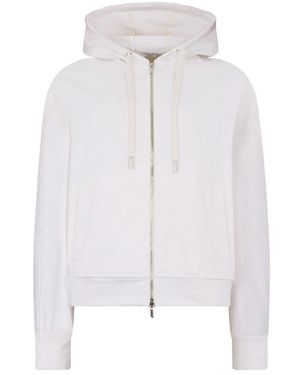 Peserico Zip-Throughs - White