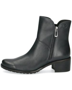 Caprice Ocean Nappa Stiefeletten - Schwarz
