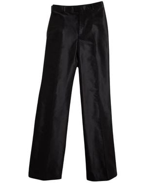 Gucci Straight Trousers - Negro