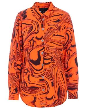 Bitte Kai Rand Shirts - Arancione