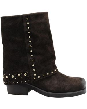 Tosca Blu Heeled Boots - Negro