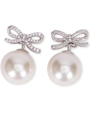 Self-Portrait Earrings - Blanc