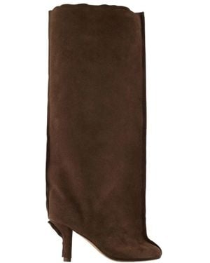 MM6 by Maison Margiela Heeled Boots - Brown