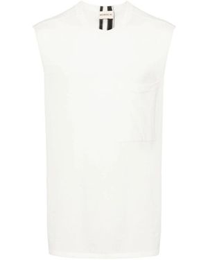 Mordecai Sleeveless Tops - White