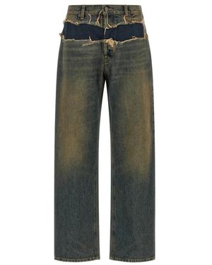 Maison Margiela Wide Jeans - Grey