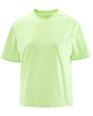 Salomon Trackline T-Shirt - Grün