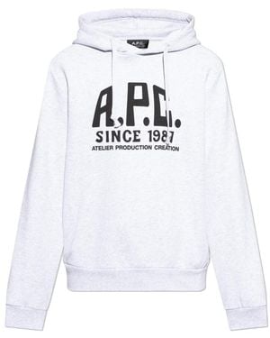 A.P.C. Hoodies - White