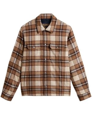 Woolrich Light Jackets - Marrone