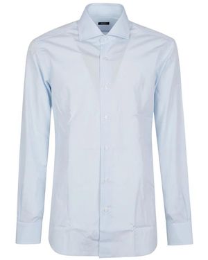 Barba Napoli Formal Shirts - Bleu