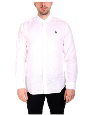 U.S. POLO ASSN. Casual Shirts - White