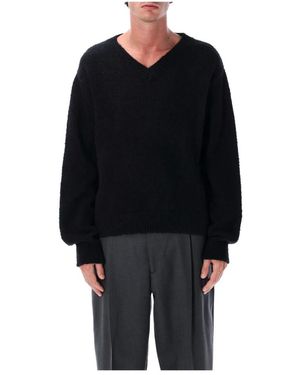 mfpen V-Neck Knitwear - Negro