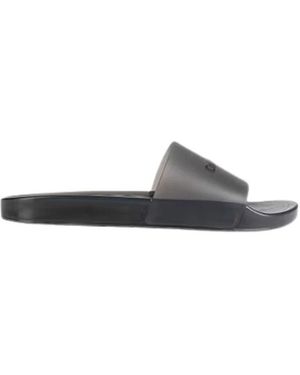 Calvin Klein Pool Slide Rubber Sandalen - Zwart
