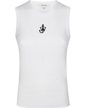 JW Anderson Stijlvolle Vest Voor Een Trendy Look - Wit