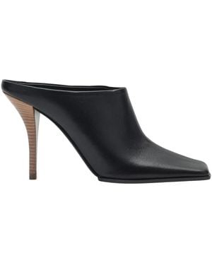 Alaïa Heeled Mules - Black