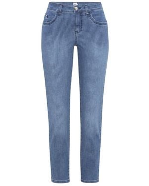 Brax Jeans ,Blauw ,Denim Skinny Jeans