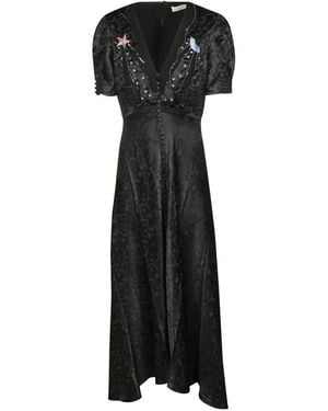 Saloni Maxi Dresses - Noir