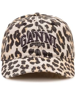 Ganni Caps - Marrone