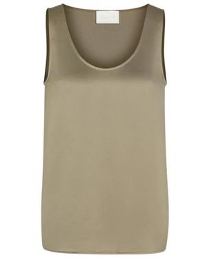 Juvia Tops ,Groen ,Satijn Satijnen Top